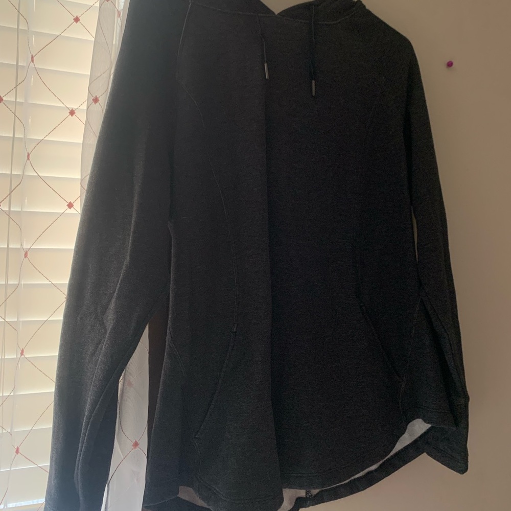 Black women’s active wear hoodie